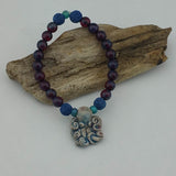 Bracelet--Stretch--Aroma--Charm--Druk--8mm