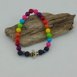 Bracelet--Stretch--Aroma--Charm--Druk--8mm