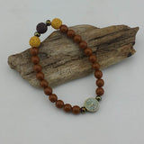 Bracelet--Stretch--Aroma--Charm--Druk--8mm