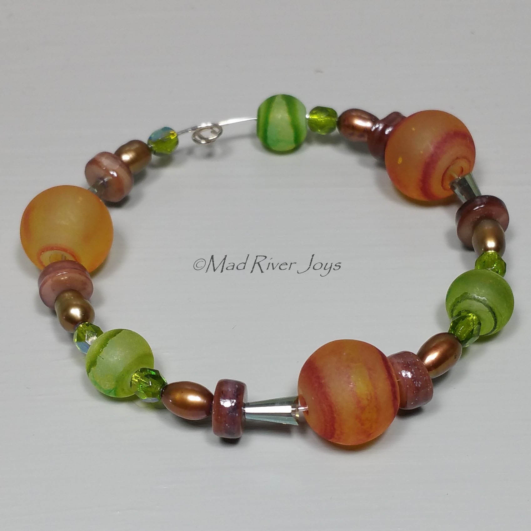 Tea Lights--Floating--Pumpkin Patch Beaded Tea Light Set