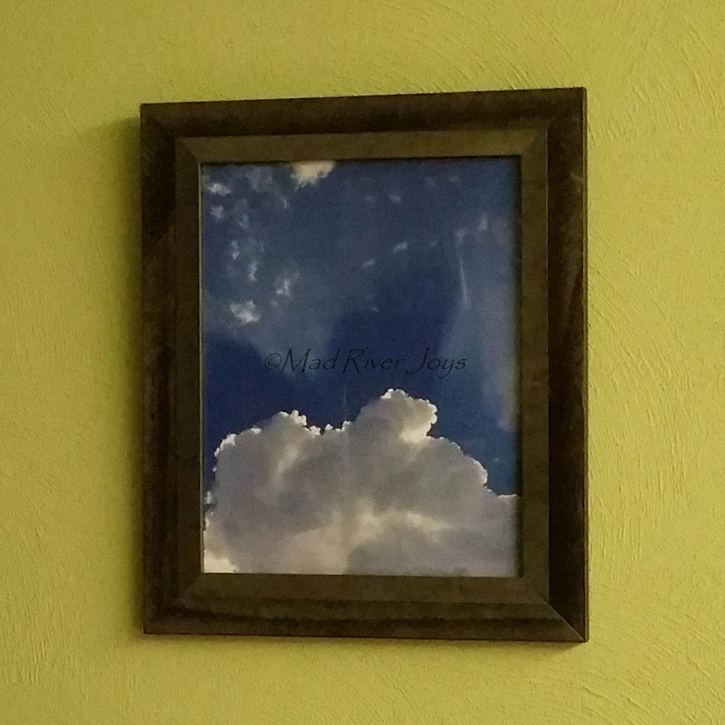 Photo Print--Framed--8" x 10"--Cloud Rays