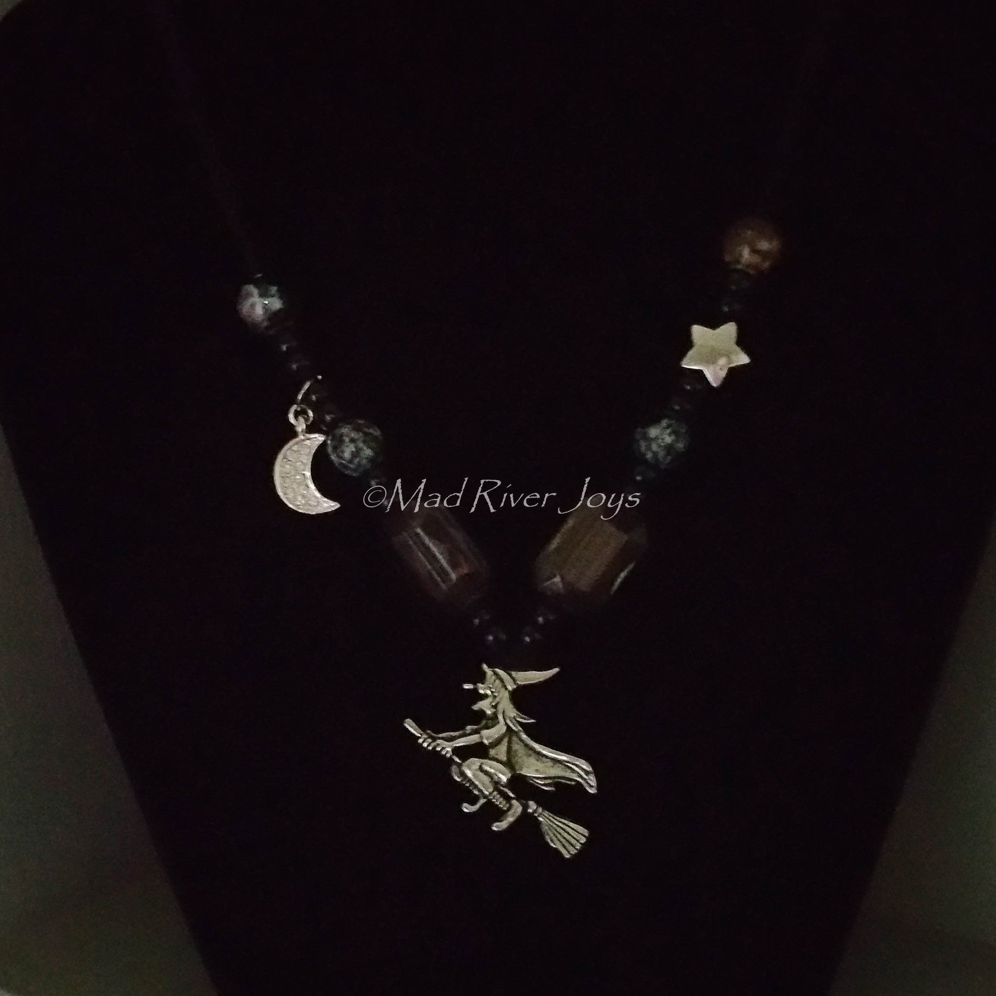 Necklace--Flying Witch