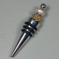 Bottle Stopper--Golden Sparkles
