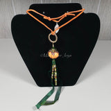 Necklace--Pumpkin Corn