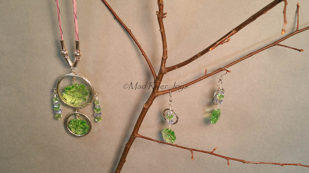 Earrings--Rings of Luck