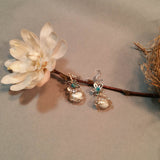Earrings--Blue Spring Nest