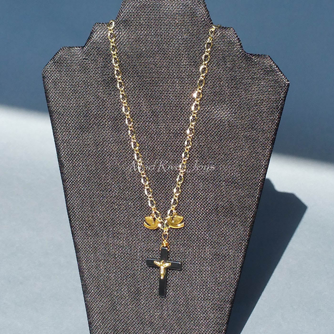 Necklace--Father, Son, & Holy Ghost--Gold