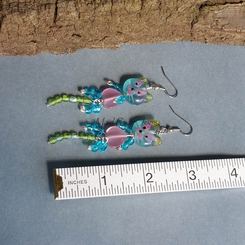 Earrings--Kitty