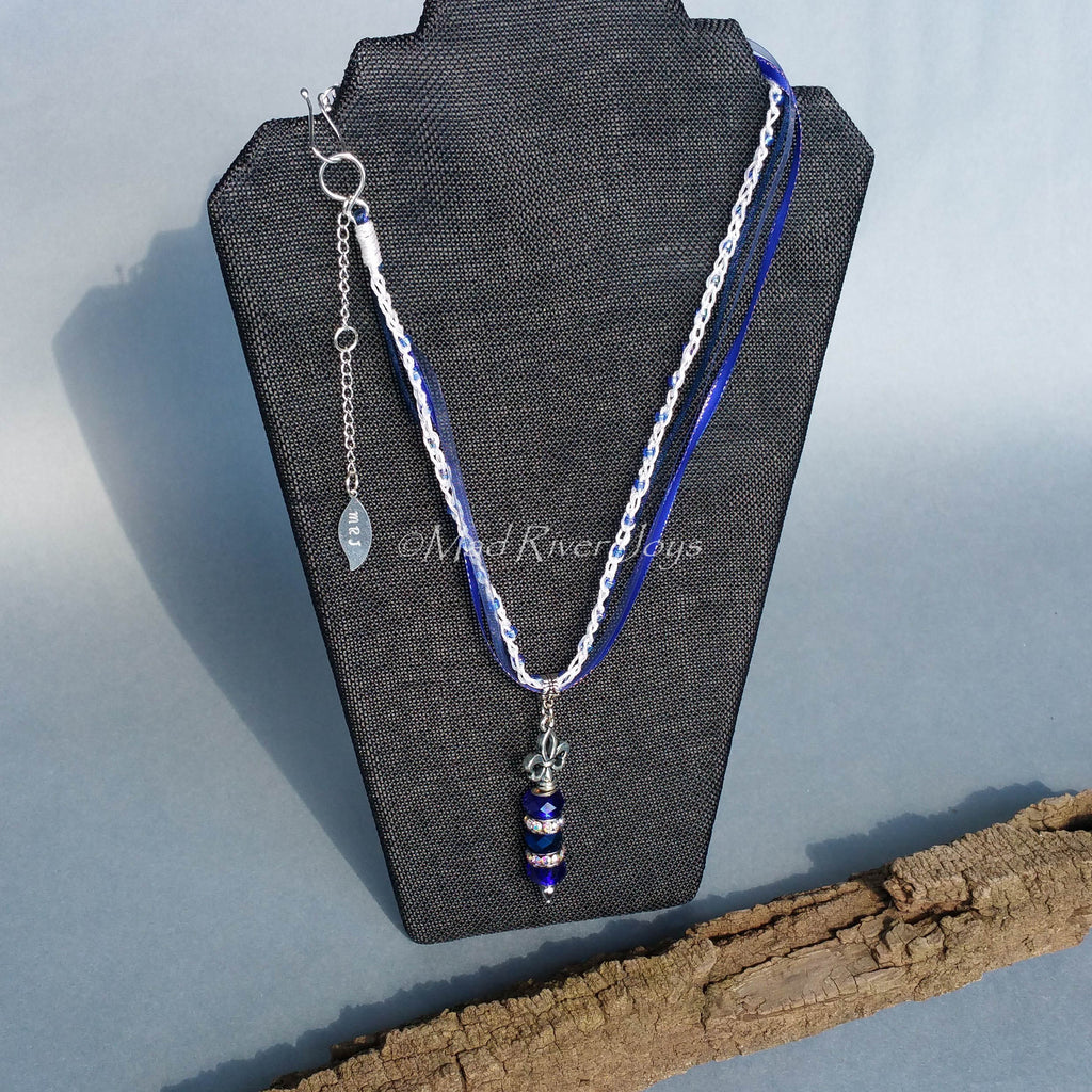 Necklace--Royal Collection--Cobalt