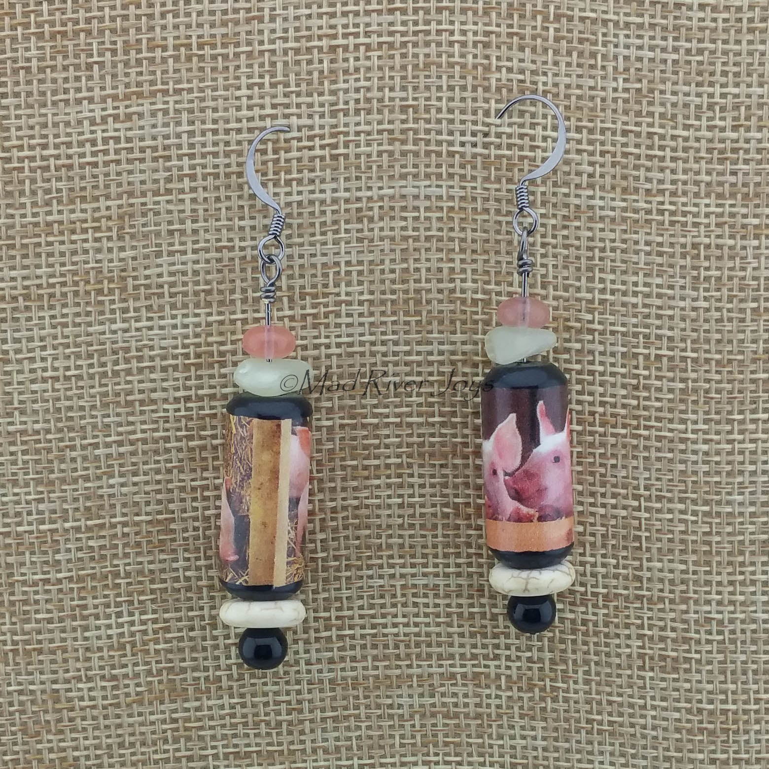 Earrings--Farmyard