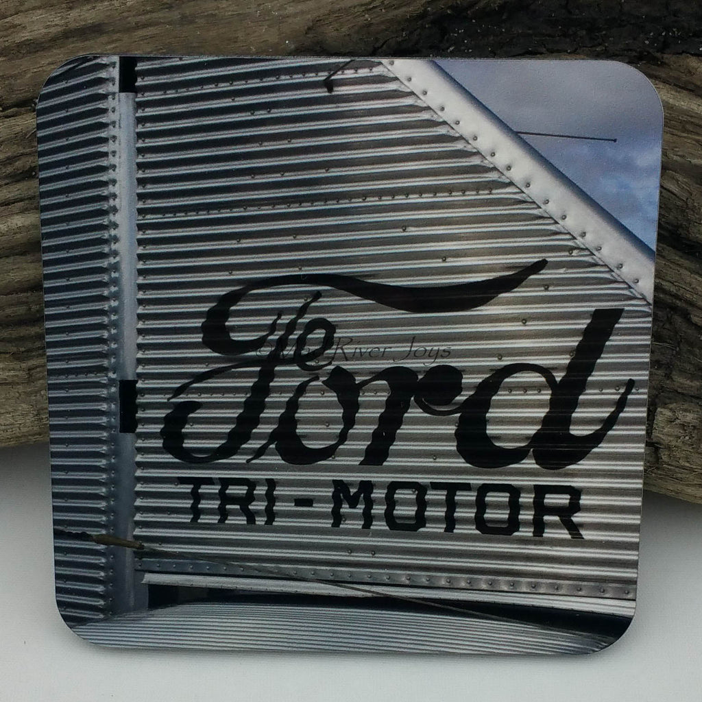 Coaster--Photo Print--Cork--Ford Tri-Motor Tail