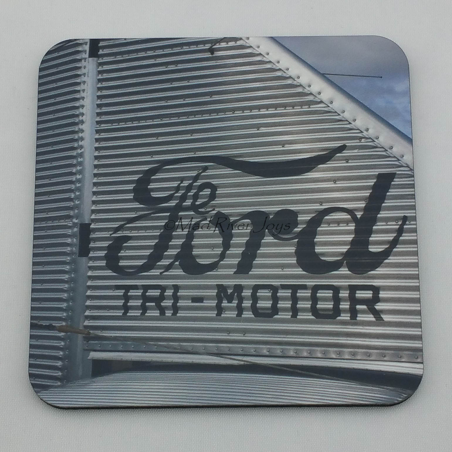 Coaster--Photo Print--Cork--Ford Tri-Motor Tail