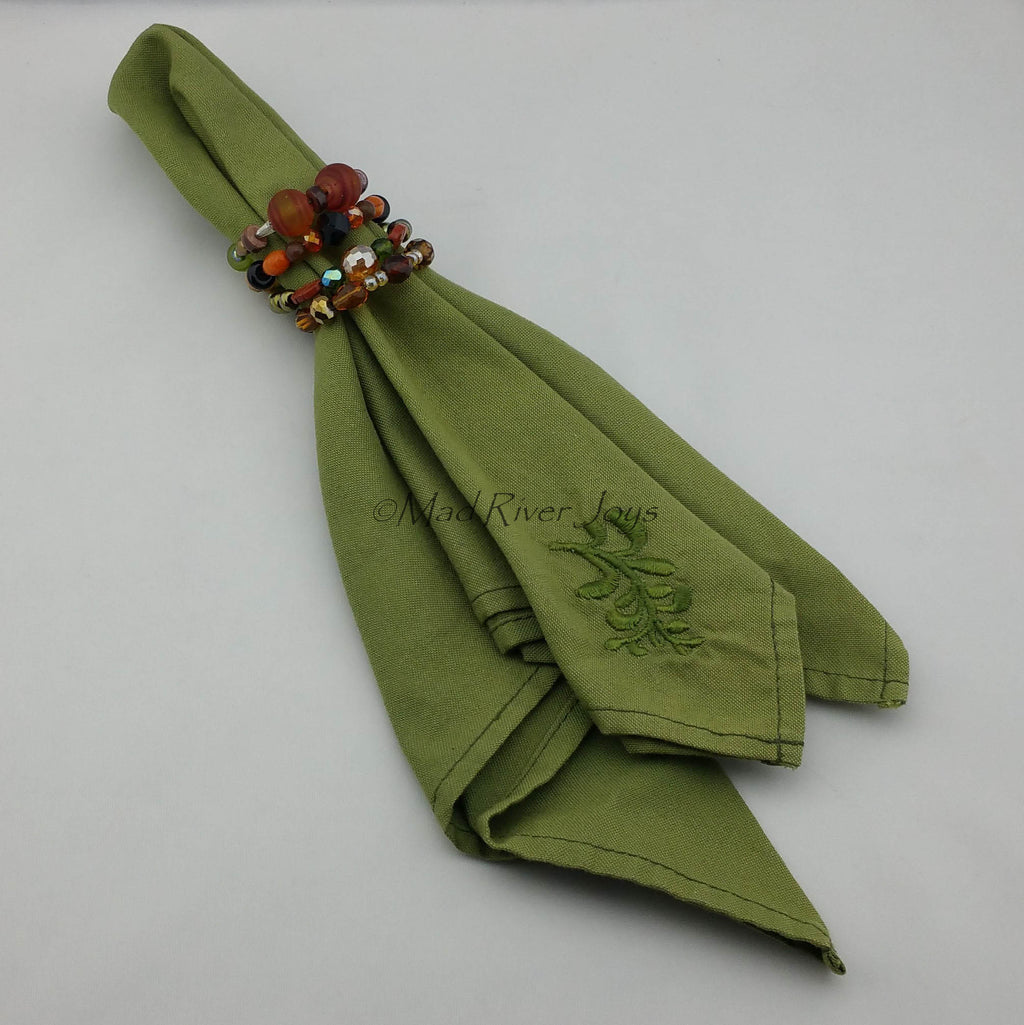 Napkin Rings--Autumn
