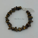 Anklet--Natural Stone Pebble