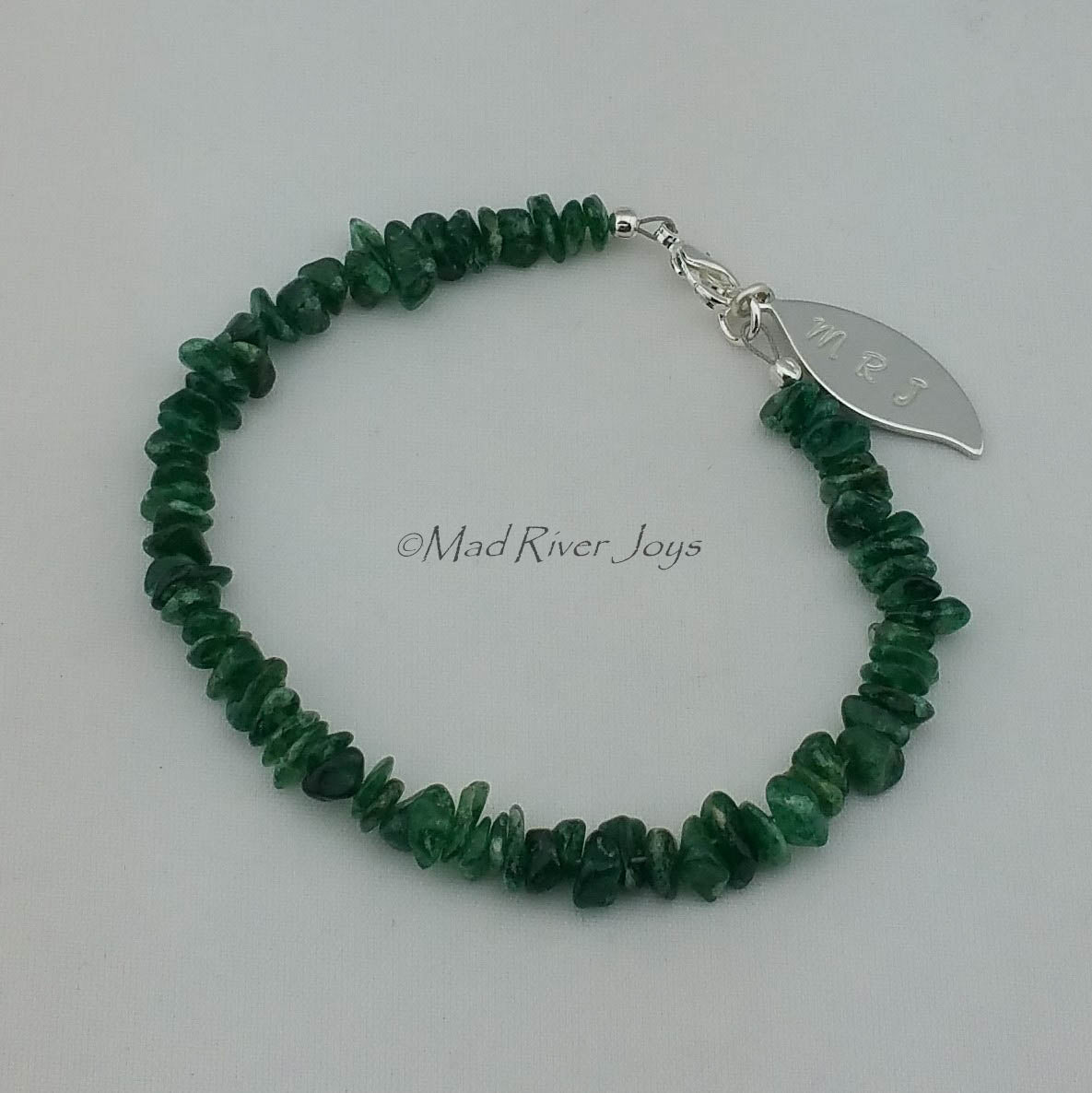 Anklet--Natural Stone Pebble