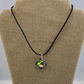 Necklace--Greek Cross Crystal