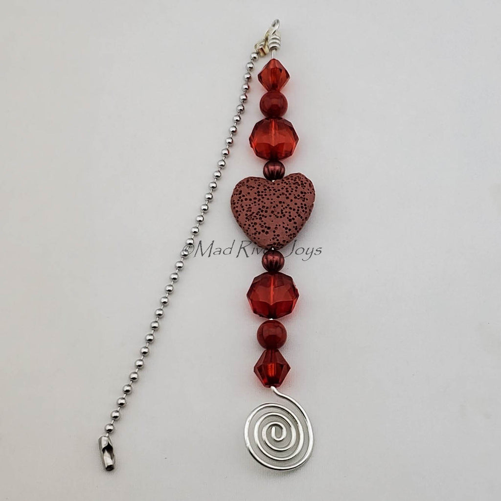 Pulls--Aroma Heart Ceiling Fan/Light Pull