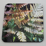 Coaster--Photo Print--Cork--Japanese Autumn Fern
